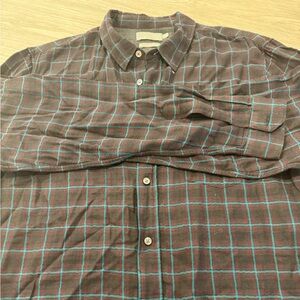 Vince men’s xl button down shirt